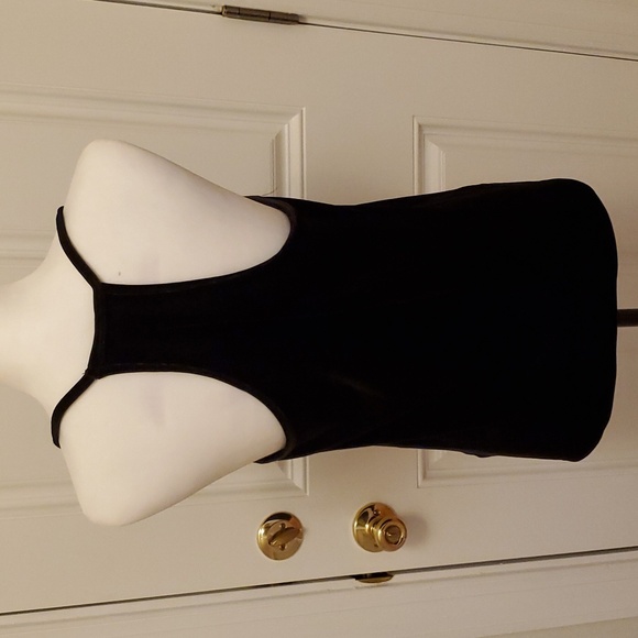 Black Velvet Racerback Tank Top - Picture 6 of 8
